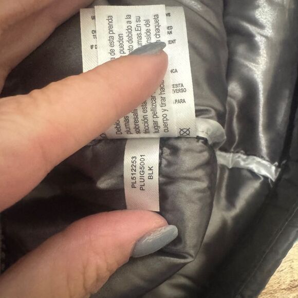 Andrew Marc black puffer jacket packable lightweight premium down - Picture 6 of 12